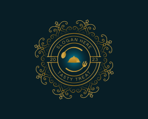 Buffet - Restaurant Eatery Luxury logo design