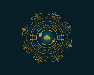 Restaurant Eatery Luxury logo design