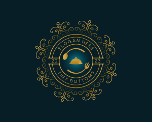 Restaurant Eatery Luxury logo design