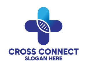 Cross - Genetics Clinic Cross logo design