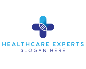 Genetics Clinic Cross logo design