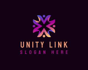 Unity People Foundation logo design