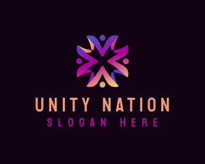 Unity People Foundation logo design