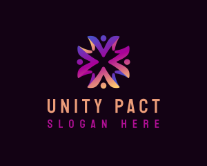 Unity People Foundation logo design