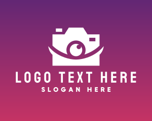 Blogger - Stylish Camera Studio logo design