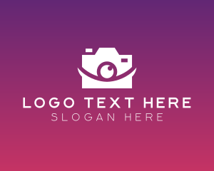 Youtube Vlogger - Stylish Camera Studio logo design