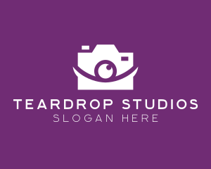 Stylish Camera Studio logo design