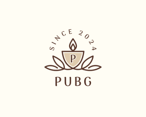 Wellness - Candle Spa Wellness logo design