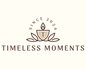 Candle Spa Wellness logo design