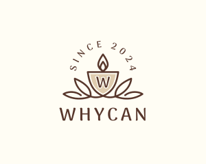 Candle - Candle Spa Wellness logo design