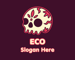 Decorative Dead Skull Logo