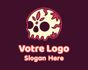 Decorative Dead Skull Logo