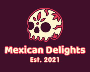 Mexico - Decorative Dead Skull logo design