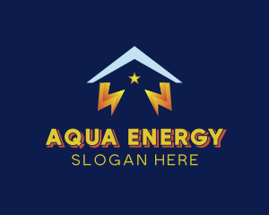 Home Electrical Energy logo design