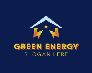 Home Electrical Energy logo design