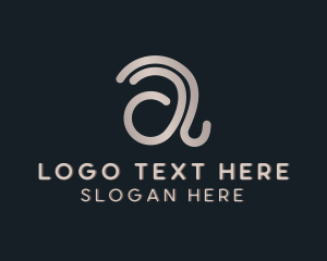 Letter A - Digital Expert Programming logo design