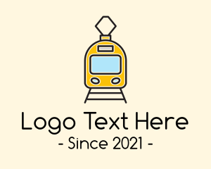 Transit - Train Railway Transit logo design