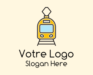 Train Railway Transit Logo