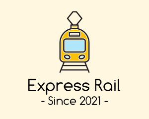 Railway - Train Railway Transit logo design