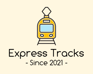 Train - Train Railway Transit logo design