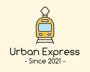 Metro - Train Railway Transit logo design