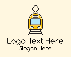 Train Railway Transit Logo