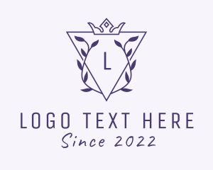 Letter - Royalty Crest Insurance Letter logo design