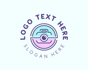 Stylist - Photography Camera Lens logo design