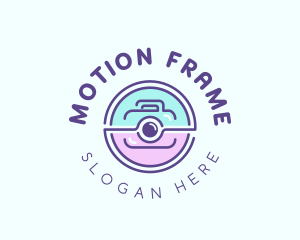 Footage - Photography Camera Lens logo design