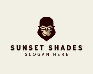 Shades - Cool Monkey Shades logo design