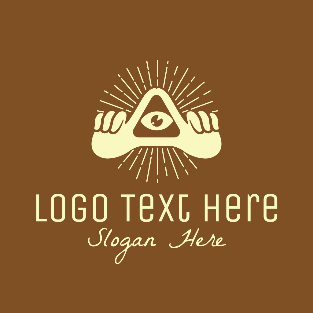 Bohemian Triangular Eye Logo | BrandCrowd Logo Maker