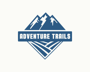 Mountain Adventure Peak logo design