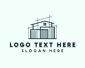 Engineering - Blueprint Architect Construction logo design