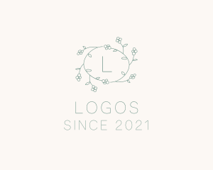 Floral Leaf Vine Decor Logo