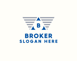 Finance Investment Broker Firm logo design