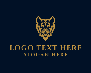 Safari - Wild Tiger Zoo logo design