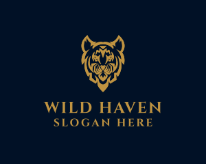 Wild Tiger Zoo logo design