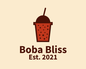 Boba - Boba Milk Tea logo design