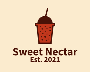 Boba Milk Tea logo design