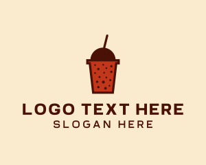 Boba - Boba Milk Tea logo design