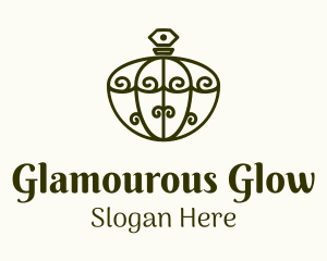 Glamourous - Feminine Fragrance Boutique logo design