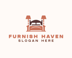 Bedroom Furnishing Decorator logo design