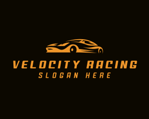 Race Car Automobile logo design