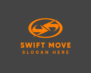 Move - Logistics Delivery Arrows logo design