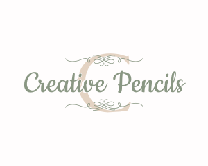 Cursive Calligraphy Beauty logo design