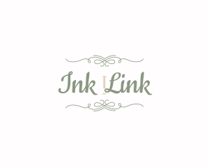 Cursive Calligraphy Beauty logo design