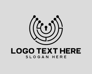 Privacy - Privacy Security Protection logo design