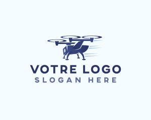 Social Influencer - Drone Camera Gadget logo design