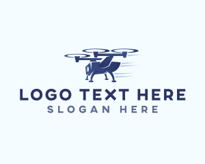 Social Influencer - Drone Camera Gadget logo design