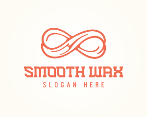 Abstract Modern Infinity Symbol logo design